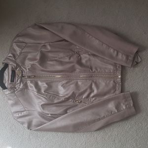 Ivanka Trump faux leather and knit cloth moto jacket. NWT. Perfect condition.